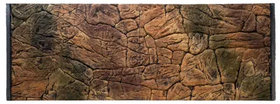 Productafbeelding van Aquarium Achterwand 150x60 cm - Bruin
