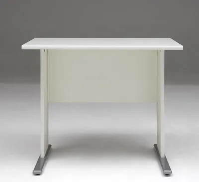 Produktbild von Schreibtisch Anstelltisch STETTIN-16 weiss, B x H x T:  90 x 75 x 65 cm
