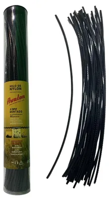 Nylon-Trimmerfaden 4,5 mm, 60 Stück, für Motorsensen