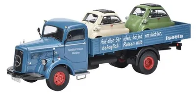 Produktbild von Schuco 1:43 MB L6600 ISETTA AUSLIEF.