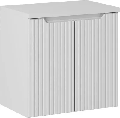Productafbeelding van FURNLUX Wastafelonderkast Nova Wit, 60 cm / Hoofdkleur: Wit / Afmetingen: 60 x 59 x 40 cm