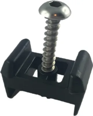 Produktbild von 10 Stück Pfosten-Reparatur-SET Gittermattenhalter Pfostenbock