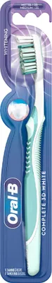 Produktbild von OralB Zahnbürste Complete 3D White 35 Medium Polierpads Zungenreiniger