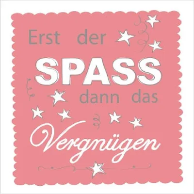 Produktbild von ARTEBENE serwetki papierowe Erst der Spass koral 25x25 cm