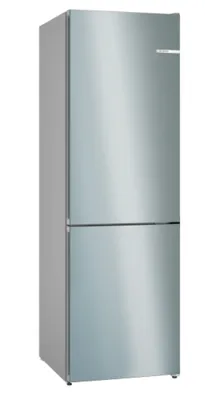 Produktbild von Bosch Serie 4 KGN36EICF, 321 l, SN-T, 9,5 kg/24h, C, Fresh Zone Fach, Grau