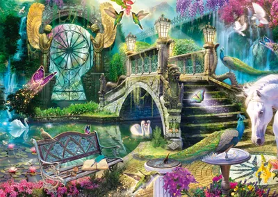 Imagen del producto de Jeff Haynie: El jardín secreto (1000 piezas)