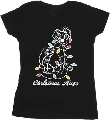 Produktbild von Disney - "Lady And The Tramp" T-Shirt für Damen BI26139 (S) (Schwarz)