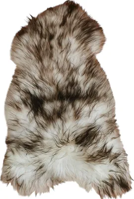 Produktbild von TOP Schaffell | 140cm | Echtes Lammfell |Teppich Deko | Dunkel-Geflammt | Sitzauflage.Größe:140cm - 150cm,Haar-Länge:Plüschig 5-10cm