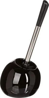 Image de Brosse WC avec Porte-Brosse - Design Moderne et Compact