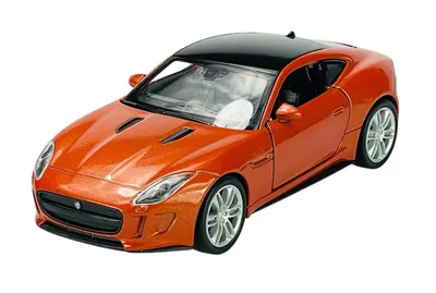 Produktbild von Welly  Jaguar F-TYPE Orange 1:34-1:39 Die Cast Metall Modell Neu im Kasten 43699