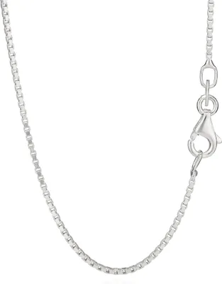 Produktbild von Echte 925er Sterlingsilber Venezianerkette Silberkette 45cm 1,00mm 2,6g 5749