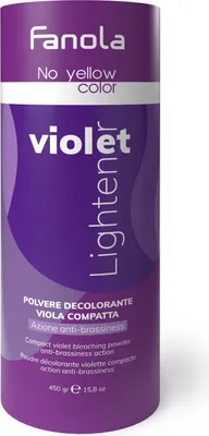 Produktbild von Fanola No Yellow Color Compact Violet Bleaching Powder Puder zur Haaraufhellung 450 g