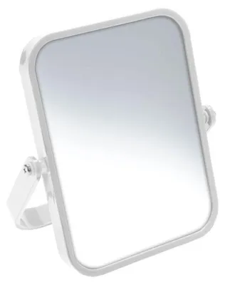 Productafbeelding van Gedy ELENA make-up spiegel, staand, 180x135mm, dubbelzijdig, wit
