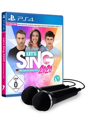 Produktbild von Lets Sing 2020 PS4 Playstation 4 incl 2 Mics mit deutschen Hits