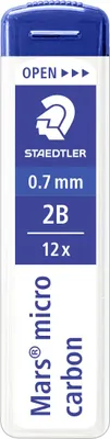 Immagine prodotto di STAEDTLER Feinmine Mars micro 0,7mm 2B 12St 12 Stück