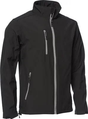 Produktbild von ELKA Elements Softshelljacke Winddicht Wasserabweisend Schwarz 5XL