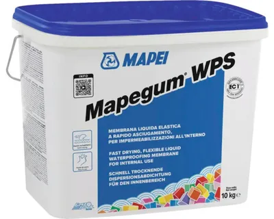 Image de Mapei Mapegum WPS Truelle d'imperméabilisation, 10 kg