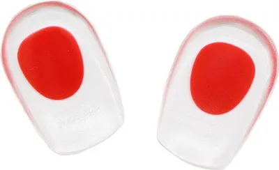 Immagine prodotto di INF Morbidi Cuscinetti in Silicone per Tallone: Protezione a U, Taglie 34-39
