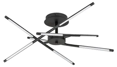 Produktbild von Rabalux 71056 Moderne Lichtfamilien Schwarz Metall