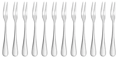 Immagine prodotto di Forchette per insalata - Set da 12, ideali per frutta e cocktail