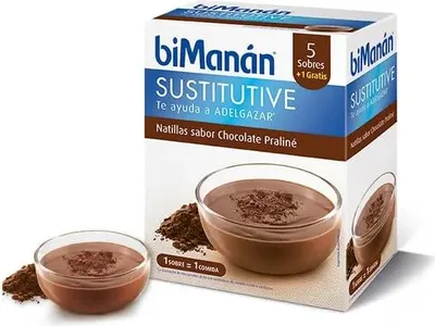Immagine prodotto di Bimanan Praline alla crema sostitutiva, confezione da 5 pezzi