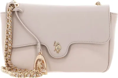 Produktbild von U.S. POLO ASSN. Umhängetasche Jones Flap Crossbody Bag Powder creme