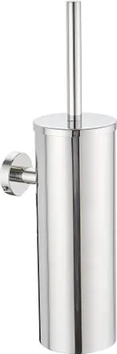 Obrázok produktu pre Súprava držiakov WC kefy z nehrdzavejúcej ocele Držiak WC kefy na stenu WC kefa s montážou na stenu, strieborná, 40 cm