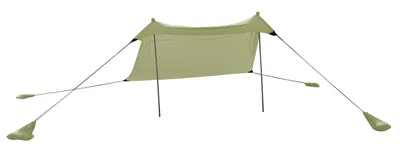 Produktbild von Meister Sonnensegel 210 x 210 cm LSF50+ Für bis zu 4 Personen gelb Strandzelt
