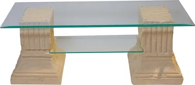Produktbild von ANTIKES WOHNDESIGN Couchtisch AWD-CT-018 B:50cm H:46cm