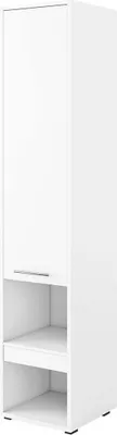 Produktbild von Furniture24 Beischrank Concept PRO CP7 Schrank Hochschrank für Wandbetten 1 Tür 1 Scublade Weiß