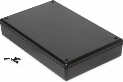 Produktbild von HAMMOND Handgehäuse, 1599KBK, 220 x 140 x 40