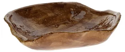 Productafbeelding van Pomax serveerschaal van steengoed, zandkleurig, L 36 x B 30,5 x H 10,5 cm