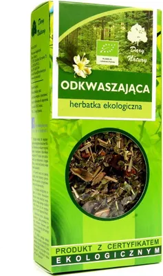 Zdjęcie produktu dla Herbatka odkwaszająca EKO 50g DARY NATURY