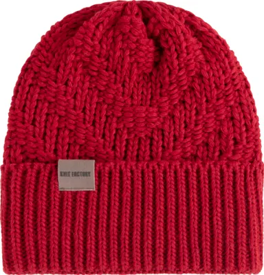 Produktbild von Knit Factory Sally Mütze - Bright Red - One Size