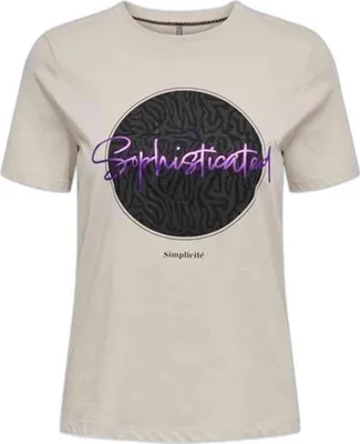 Image de T-shirt Only 15307322-PUMICE pour Femme