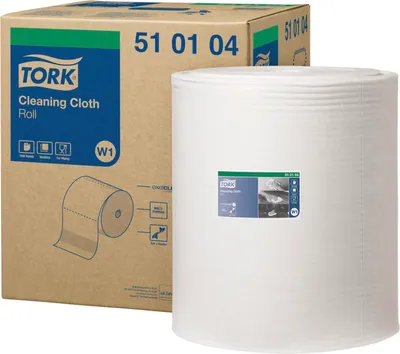 Produktbild von TORK Vlies-Mehrzweck-Reinigungstuch 1-lagig 1000 Blatt Farbe weiß