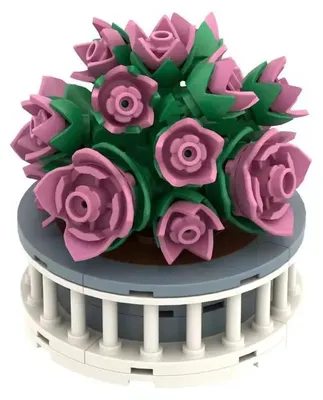 Produktbild von Schäfer Brand DistributionGmbH BRIXIES Plus Mini Blume ''Flower charm'' Sonstige