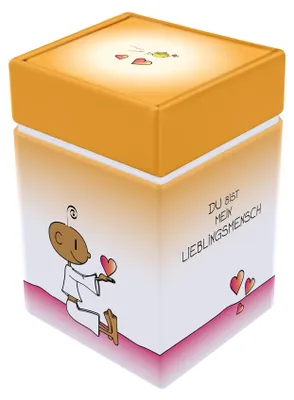 Produktbild von Goebel Der kleine Yogi - "Du bist mein Lieblingsmensch" Teedose