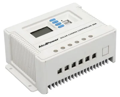 Produktbild von Alcapower PWM Solar-Laderegler 30A 12V 24V Automatische Spannungserkennung und dualer USB-Ausgang für Photovoltaikanlagen