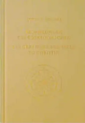 Produktbild von Erfahrungen des Übersinnlichen. Die drei Wege der Seele zu Christus