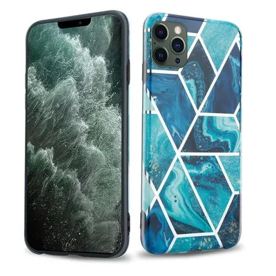 Immagine prodotto di Cadorabo custodia protettiva per Apple iPhone 12 PRO MAX in TPU blu Custodia per telefono cellulare Custodia Cover