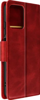 Obrázek produktu pro Avizar, kožené pouzdro s držákem telefonu a peněženkou pro Nokia G22, červená barva