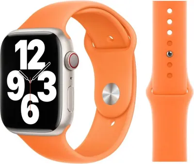 Produktbild von Original Apple Sport Armband M/L 38/40/41mm MR2N3ZM/A Bright Orange