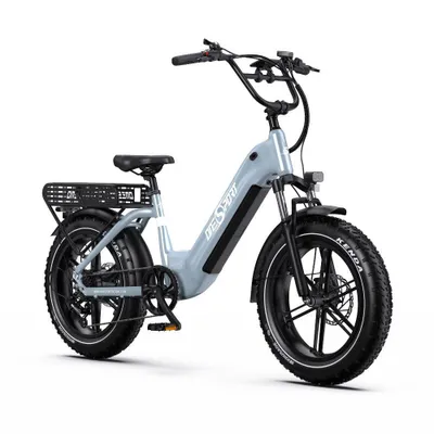 Produktbild von E-Bike Cityrad OT08 herren Elektrofahrrad 20× 4.0 Zoll 18AH 48V 864WH damen Cityrad 7 Gang Shimano, hydraulischen Scheibenbremse, Kettenschaltung