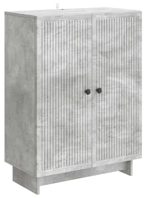 Immagine prodotto di Credenza Grigio Cemento 66 x 34,5 x 90 cm Legno ingegnerizzato
