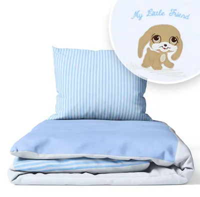 Immagine prodotto di Biancheria da letto per bambini - 135x100 con federa 60×40 - 100% cotone Antialergico - Biancheria da letto per bambini
