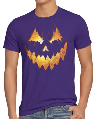 Produktbild von style3 Halloween Kürbiskopf Herren T-Shirt