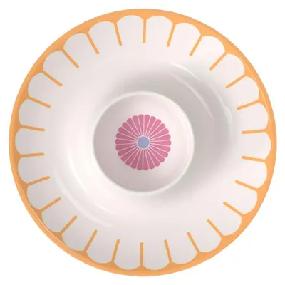 Produktbild von Villeroy & Boch Fleur, Porzellan, Weiß, Gelb, Muster, 116 mm, 116 mm, 31 mm