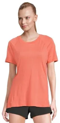 Imagen del producto de Camiseta de manga corta para mujer Smartwool Active Ultralight, color Arrecife de Coral, talla L
