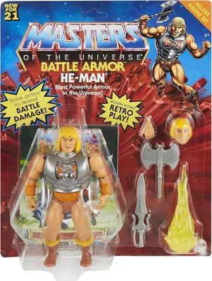 Produktbild von Mattel GVL76 - Masters of the Universe - Deluxe-Actionfigur, Sammelfigur, 14 cm, He-Man